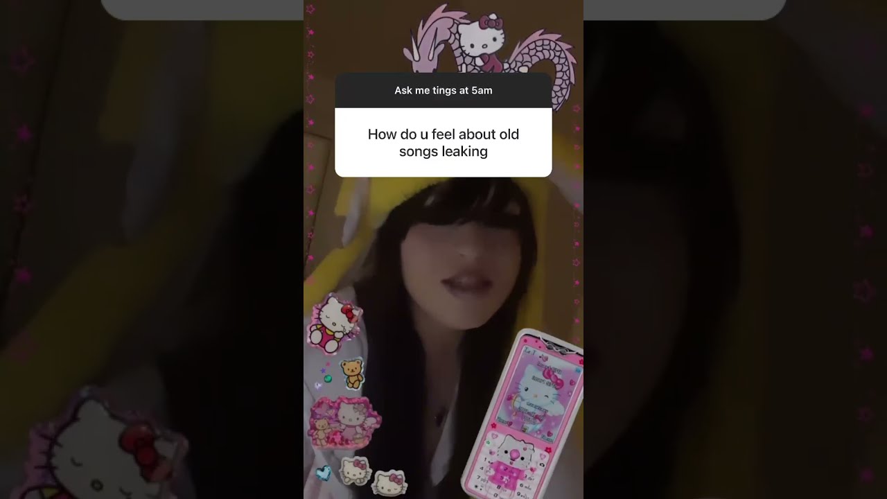 Ayesha Erotica talks about her music leaking in now-deleted Instagram story from Q&A on May 8th 2024