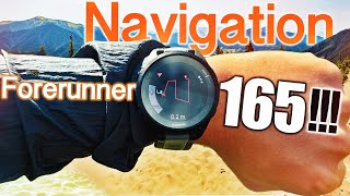 Garmin Forerunner 165 | Maps, Navigation and GPX Routes! 🔥