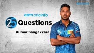 25 Questions with Kumar Sangakkara