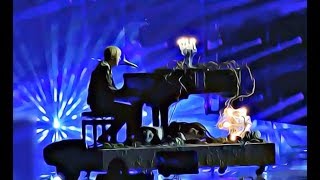 [Fancam] EPIPHANY - by JIN (진) with his piano - BTS WORLD TOUR Love Yourself in Seoul 180825
