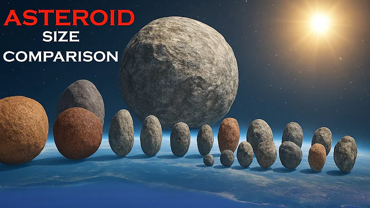 INSANE Asteroids Size Comparison | 3D Size Comparison