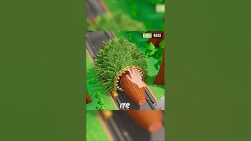 Idle Lumber: Giant Tree vs 130 Saws #viralshort #riseofcastles