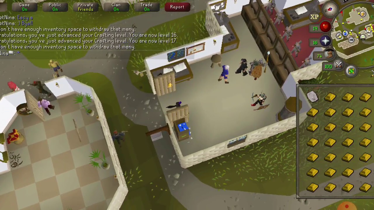 RuneScape gold necklace tutorial - Beginners - YouTube