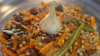 Плов не узбекский, пошаговый рецепт. Pilaf, step by step recipe.