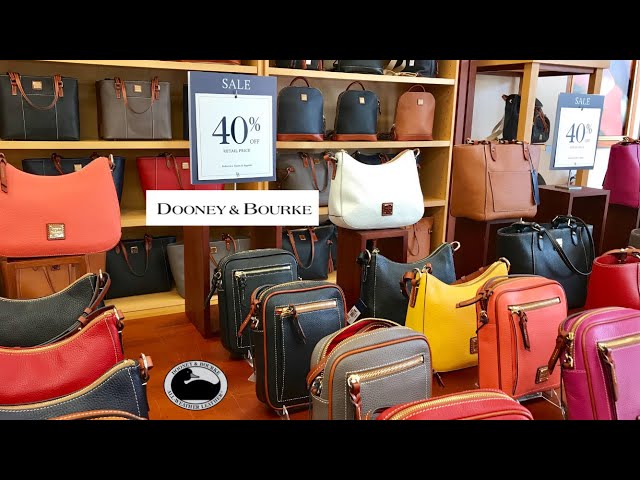 Dooney & Bourke Outlet SHOP WITH ME 40-50% Off Sale Purse Shopping 