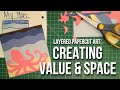Layered Papercut: Value and Space Project
