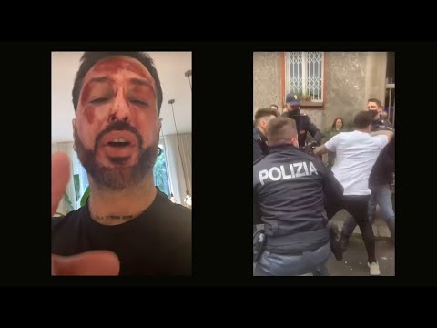 Fabrizio Corona Aggressione contro Polizia || Fabrizio Corona torna in carcere