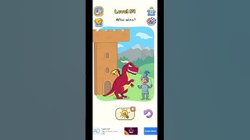 Who wins? (DOP 5 delete one part ) level 54 #gaming #cartoon