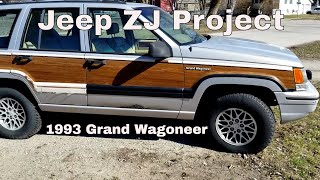 1993 Jeep ZJ Grand Wagoneer ongoing project quick overview