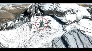 Lord Shiva Like Structure Appears on Mount Kalish - Google Earth Resimi