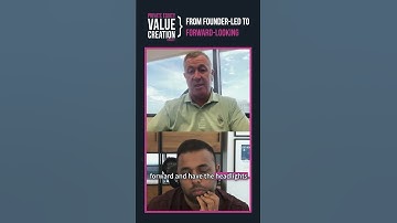 From Founder-Led to Forward Looking