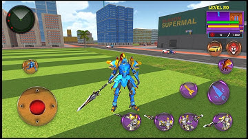 Royal Dragon Robot Car Transform Game - Android Gameplay