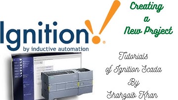 Ignition SCADA - PLC - Tutorial 7 Creating a New Project in Ignition Designer