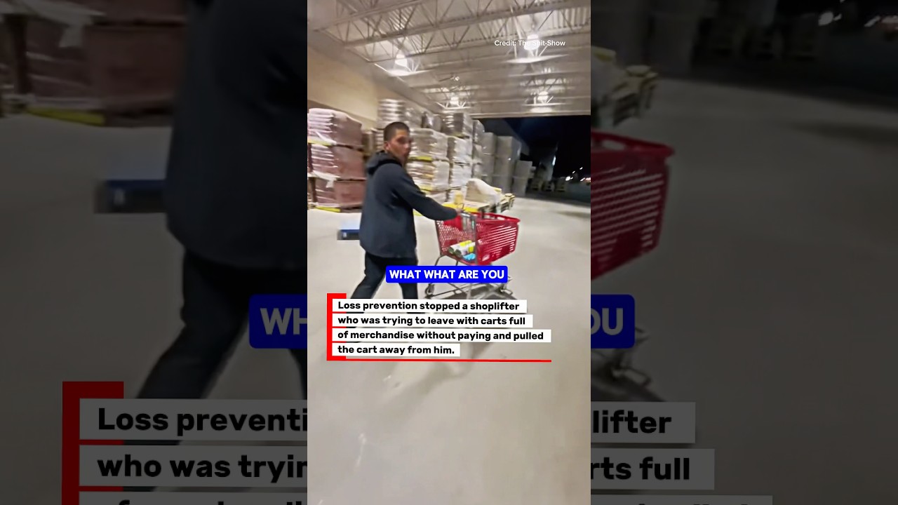 Вор пытается украсть LP, но не сдерживается 😂