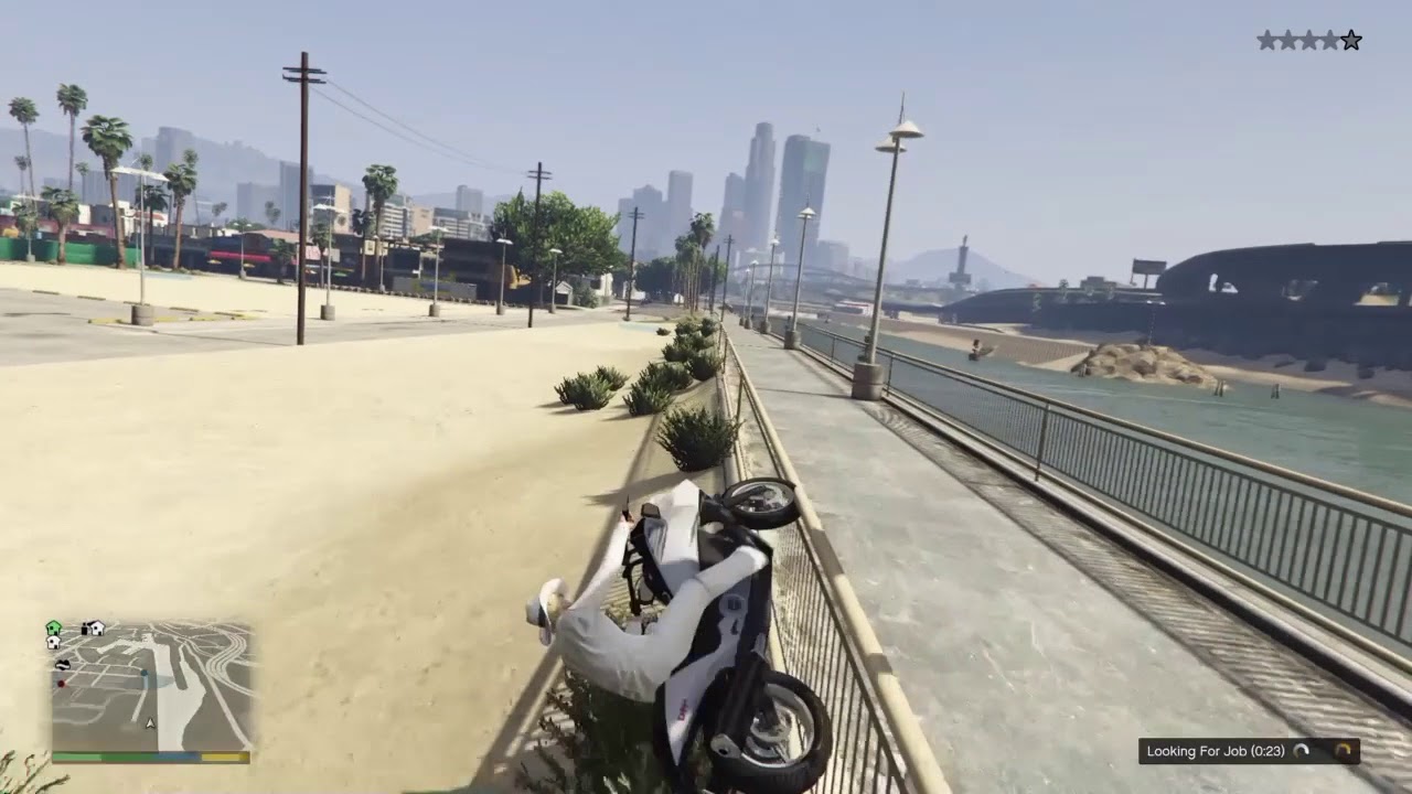 GTA ONLINE FENCE RIDING!! YouTube