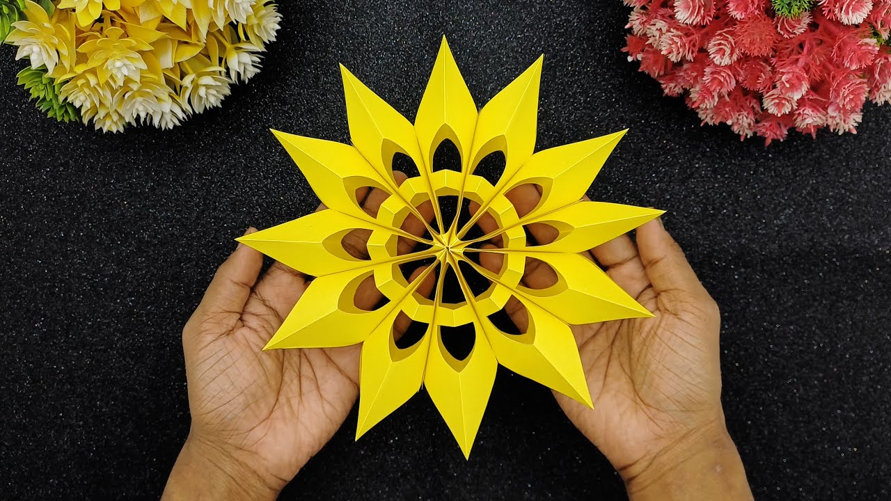 DIY Christmas Snowflake Step By Step Tutorial | Exclusive Christmas Decorations | Christmas Crafts