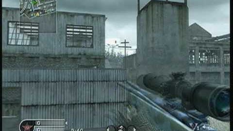 Call of Duty 4 No Scope across the map Pipeline