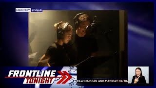 Alden Richards at Julia Barretto, spotted sa isang recording ...