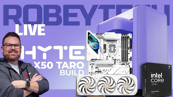 Giveaways + Building a Gaming PC in the Hyte X50 (CU7 265K / RTX 5070Ti)