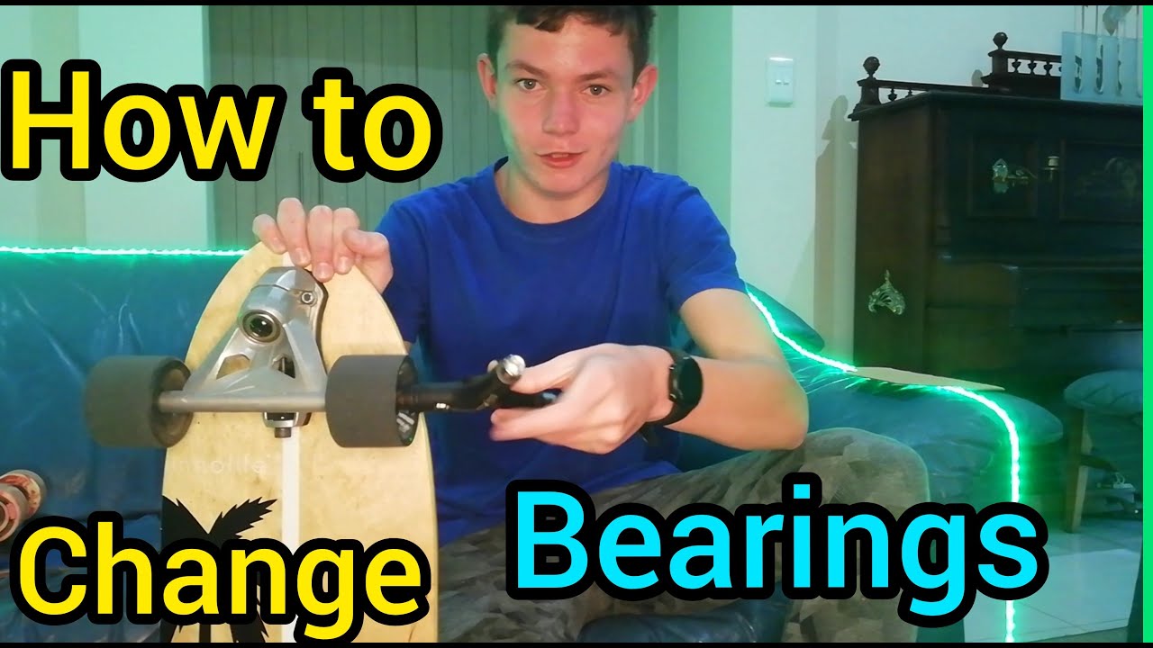 How to change skateboard Bearings and Wheels! YouTube