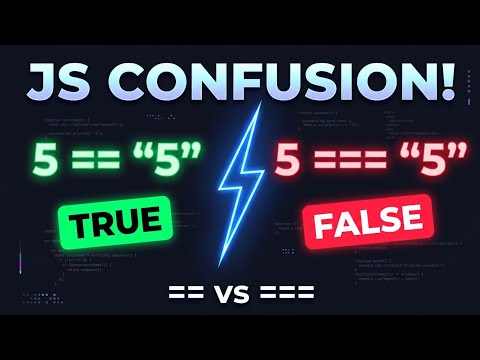 == vs === in JavaScript | Simple Explanation + Real Examples