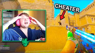 CHEATER CAUGHT IN FPL! S1MPLE ON FIRE FOR FALCONS! CS2 Twitch Clips