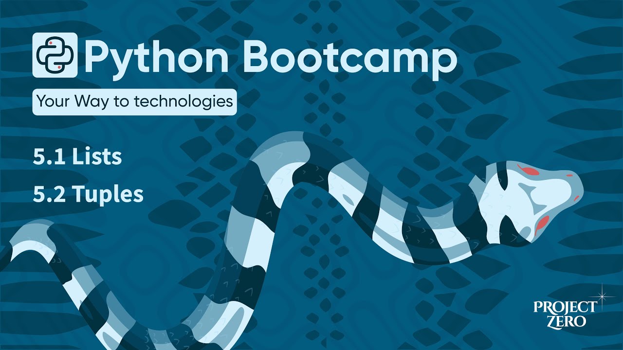 Python Bootcamp 05 - Lists and Tuples | DS Part 1 - YouTube