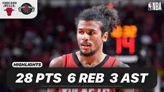 Jalen Green Vs Chicago Bulls 28 Pts - 6 Reb - 3 Ast - 1 Blk 03-15-2025 Highlights