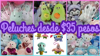 🤯LOS PELUCHES MÁS  ECONÓMICOS QUE ENCONTRARÁS😍 EN EL CENTRO DE LA CDMX/PELUCHES LEO #peluche