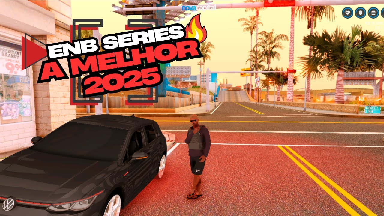 A MELHOR ENB SERIES PARA MTA/GTA SA 2026! MOD GRÁFICO LEVE E OTIMIZADO