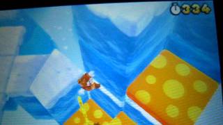 super mario 3d land walkthrough world 6-5 ice level