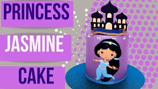 Princess Jasmine Cake Tutorial - Disney's Aladdin