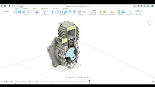 5502992 - Piston engine operation video (section view)