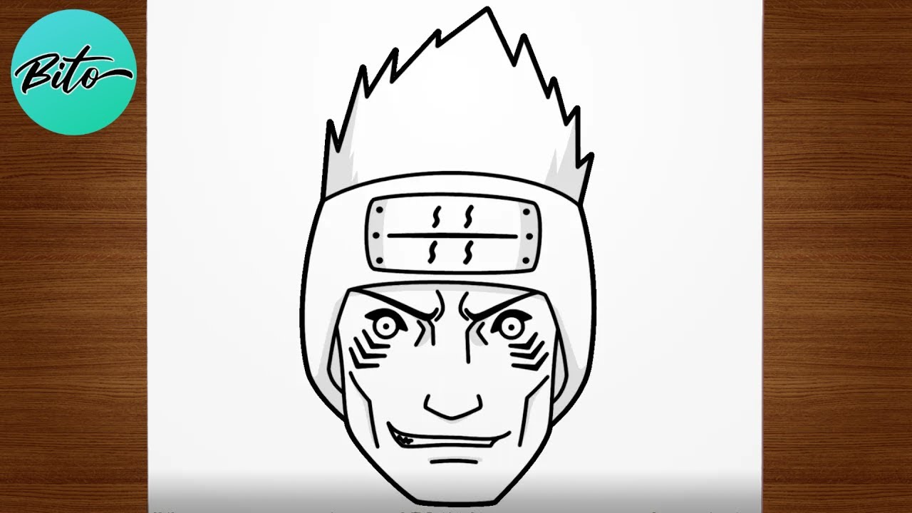 Como desenhar a nuvem da Akatsuki (Naruto) passo a passo, fácil e rápido 