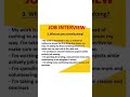 #interview questions #spokenenglish #englishlanguage
