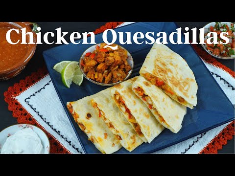 Video: Quesadilla Với Gà Và Cheddar