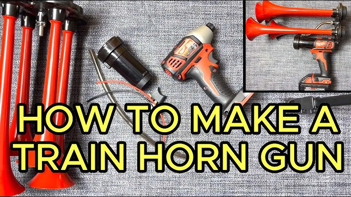 DIY STEM PVC air horns (Best way to annoy your neighbors or kids) 