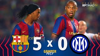 Barcelona 5 x 0 Inter (Ronaldinho x Adriano) ● Joan Gamper 2007 Extended Goals & Highlights HD