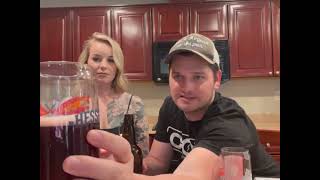 Hilltop Gang Hard Cider Batch #2 Tasting Black Cherry Hard Cider.
