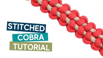 STITCHED COBRA (SOLOMON BAR) WEAVE TUTORIAL
