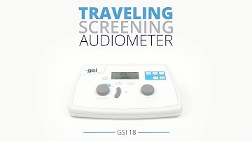GSI 18 | Traveling Screening Audiometer