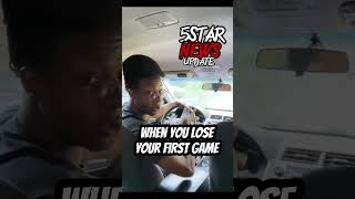 Losing Your First Game #comedy