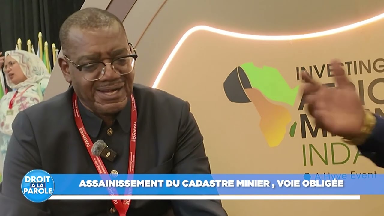 Interview Popol MABOLIA YENGA, DG Cadastre Minier face au Magazine GEOPOLIS