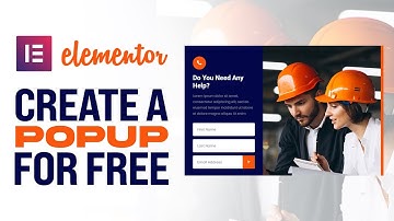 How To Create A Popup In Elementor (2025) Tutorial For Beginners