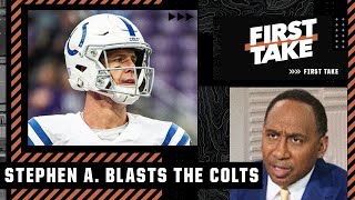 Stephen A. isn't praising the Vikings...he's putting the Colts on blast  | First Take