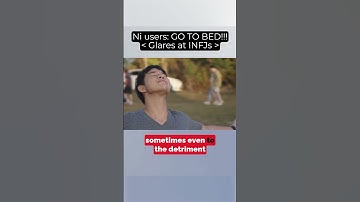 INFJs: GO TO BED!!!