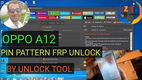 Oppo A12 ( CPH2083 )  Unlock password , Pattern without Lose Data By UnlockTool