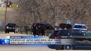 Great Falls police officer shot, injured in standoff