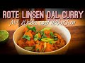 Rote Linsen Dal Curry mit Hähnchen und Kürbis - saulecker im BBQCULTURE Style #dutchoven #onepot