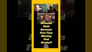 Legendary Songwriter Desmond Child Describes Meeting KISS' Paul Stanley For The First Time!